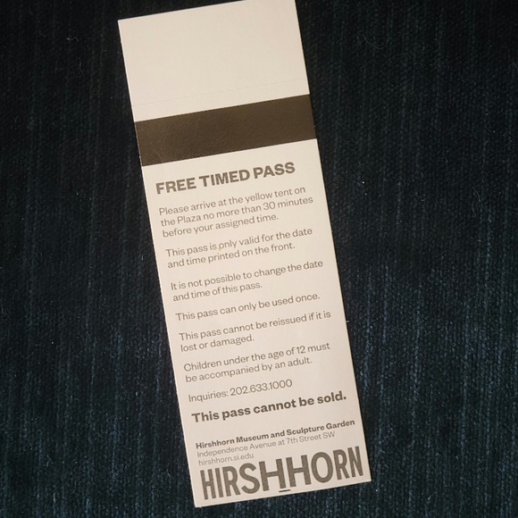 Yayoi Kusama "Infinity Mirrors" Exhibition Special Entry Ticket Stub - Picture 2 of 2